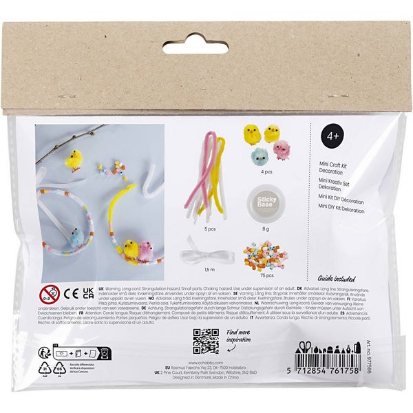 Produktbild: Creativ Company Mini Kreativ Set Dekoration, sortierte Farben
