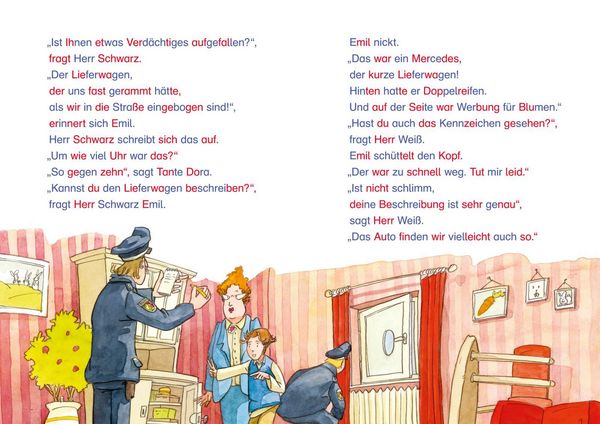 LESEMAUS zum Lesenlernen Sammelbände: Spannende Detektiv-Silben-Geschichten