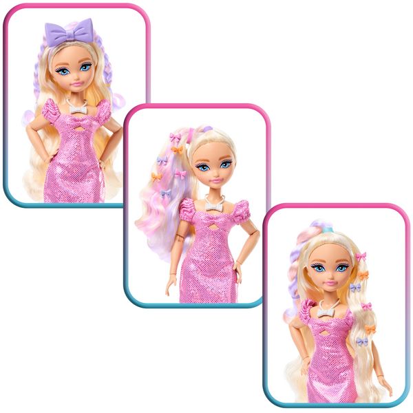Produktbild: Barbie Dream Besties Malibu Get Ready With Me Haarspiel-Puppe