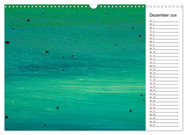 Produktbild: Mein bunter DIY-Bastelkalender (Wandkalender 2026 DIN A3 quer), CALVENDO Monatskalender