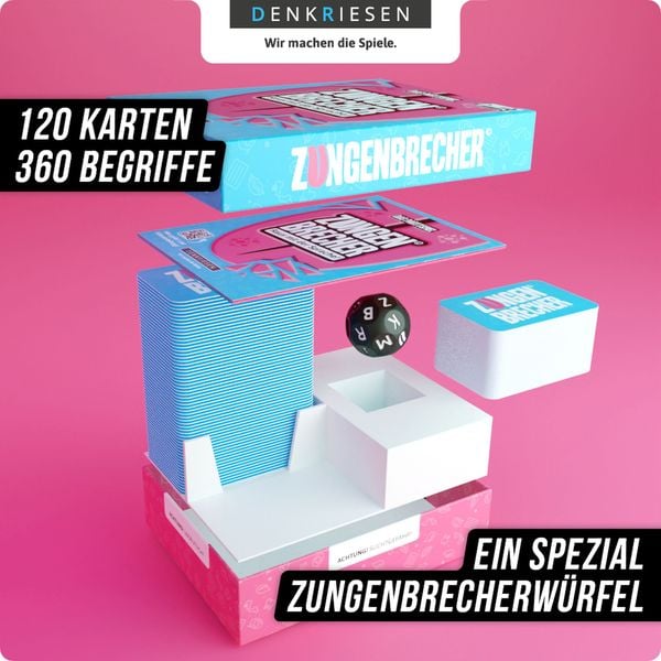 Produktbild: DENKRIESEN - Zungenbrecher&copy; - "raus mit der Sprache!"