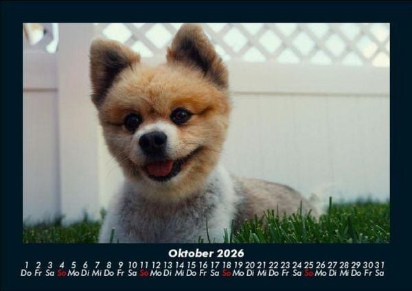 Produktbild: Welpen 2026 Fotokalender DIN A5