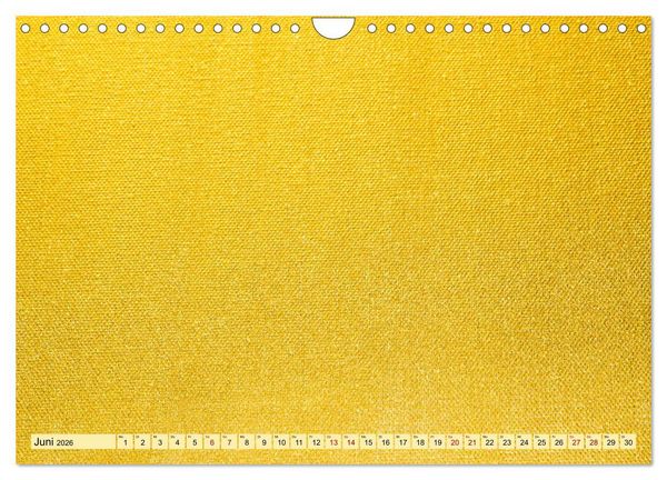 Produktbild: Goldglanz Bastelkalender (Wandkalender 2026 DIN A4 quer), CALVENDO Monatskalender