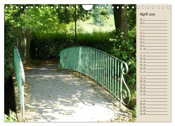 Produktbild: Bad Orb - Romantik im Spessart (Wandkalender 2026 DIN A4 quer), CALVENDO Monatskalender