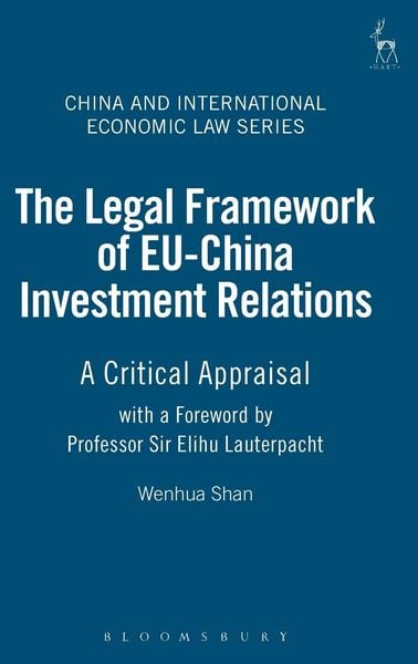 Produktbild: Legal Framework of Eu-China Investment Relations