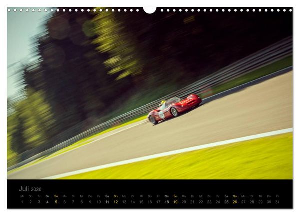 Produktbild: Abarth Racing (Wandkalender 2026 DIN A3 quer), CALVENDO Monatskalender