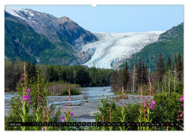 Produktbild: Alaska - Weites Land (Wandkalender 2026 DIN A2 quer), CALVENDO Monatskalender