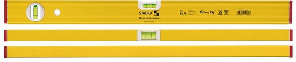Produktbild: Stabila Type 80 AS 19165 Wasserwaage 60 cm