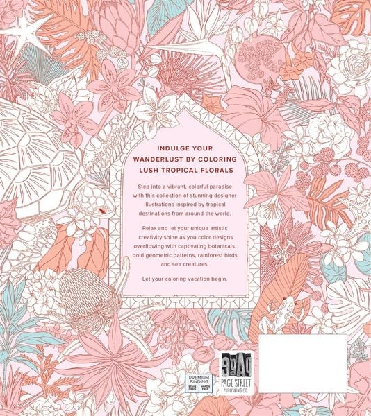 'Flowerscape in Paradise: A Tropical Coloring Book' von 'Maggie ...