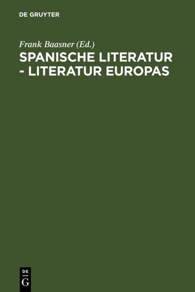 Produktbild: Spanische Literatur - Literatur Europas