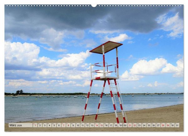 Produktbild: Life-Guard-Houses (Wandkalender 2026 DIN A2 quer), CALVENDO Monatskalender