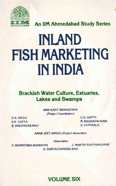 Produktbild: Inland Fish Marketing In India Brackish Water Culture, Estuaries, Lakes And Swamps