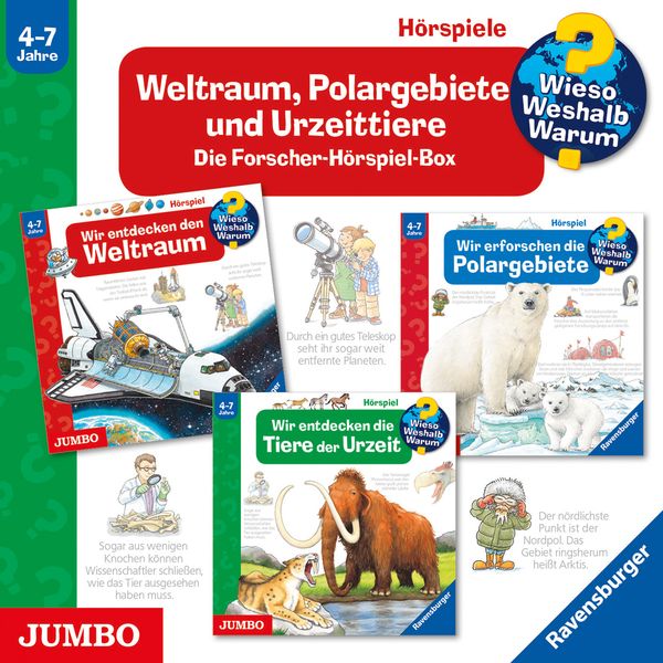 Produktbild: Weltraum, Polargebiete und Urzeittiere