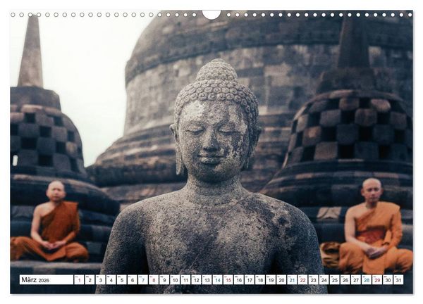 Produktbild: Java, Indonesische Insel im Feuerring (Wandkalender 2026 DIN A3 quer), CALVENDO Monatskalender