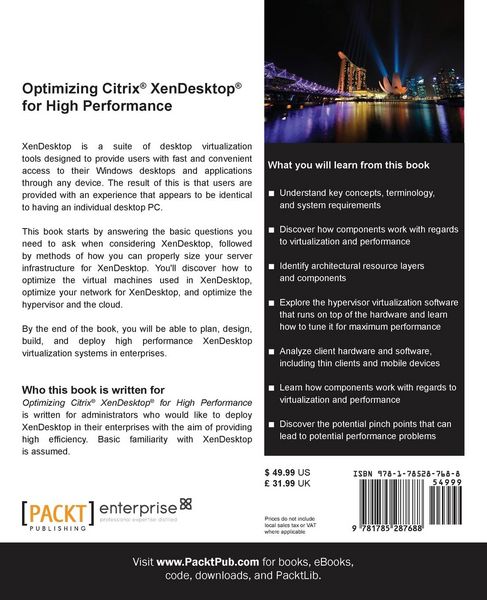 Produktbild: Optimizing Citrix&reg; XenDesktop&reg; for High Performance