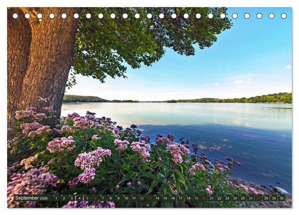 Produktbild: Holsteinische Schweiz - F&uuml;nf-Seen-Landschaft (Tischkalender 2026 DIN A5 quer), CALVENDO Monatskalender