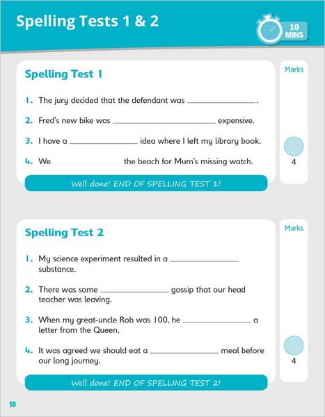 Produktbild: Grammar, Reading & Maths 10-Minute SATs Tests Ages 10-11