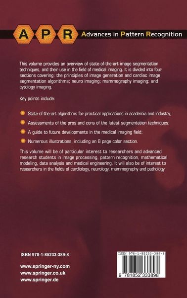 Produktbild: Advanced Algorithmic Approaches to Medical Image Segmentation