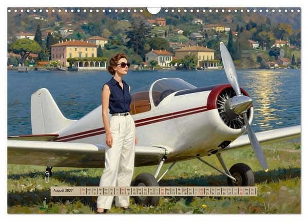 Produktbild: Lack und Leinwand &ndash; Flieger (Wandkalender 2027 DIN A3 quer), CALVENDO Monatskalender