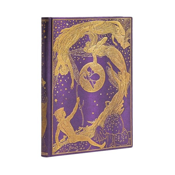 Produktbild: Hardcover Notizbuch Violet Fairy, Midi, Liniert