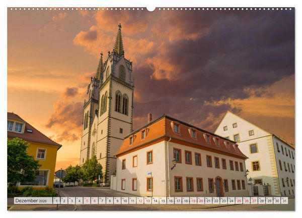 Produktbild: Oschatz Impressionen (Wandkalender 2026 DIN A2 quer), CALVENDO Monatskalender