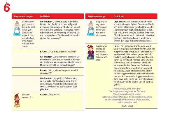 Produktbild: Kasper und die verhexte Gro&szlig;mutter. Erz&auml;hlschienen-Figurenset