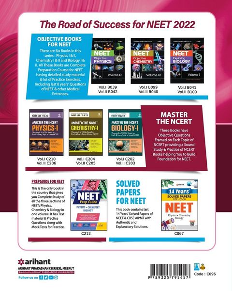 Produktbild: 34 Years Chapterwise Solutions NEET Physics 2022