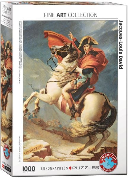 Eurographics 6000-5889 - Fine Art Collection, Napoleon Crossing the Alps, Puzzle, 1000 Teile