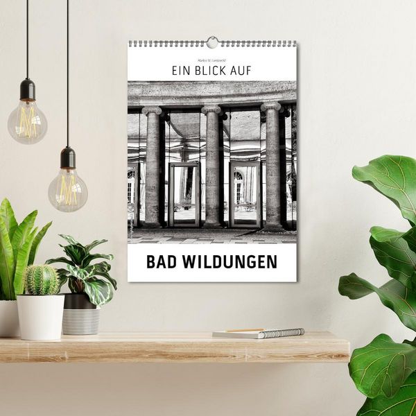Produktbild: Ein Blick auf Bad Wildungen (Wandkalender 2026 DIN A3 hoch), CALVENDO Monatskalender