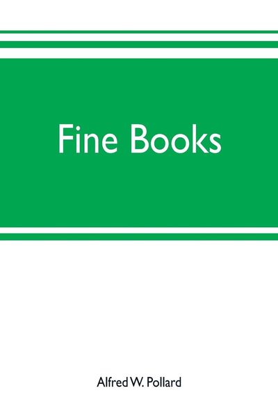 Produktbild: Fine books