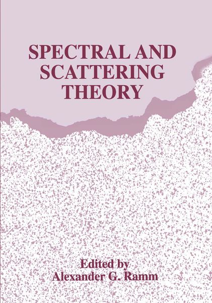 Produktbild: Spectral and Scattering Theory
