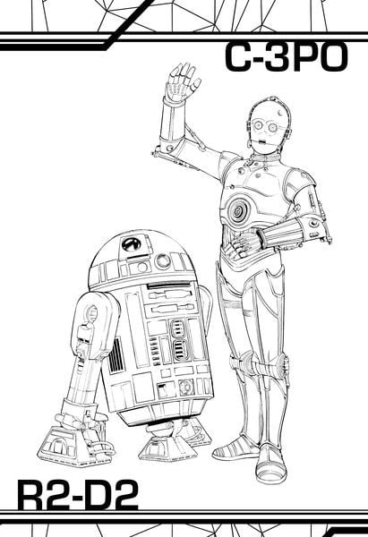 Produktbild: Star Wars: Galaktischer Sticker- und Malspa&szlig;