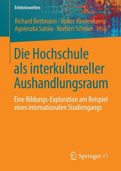 Produktbild: Die Hochschule als interkultureller Aushandlungsraum