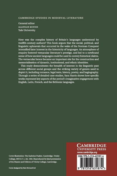 Produktbild: The Linguistic Past in Twelfth-Century Britain