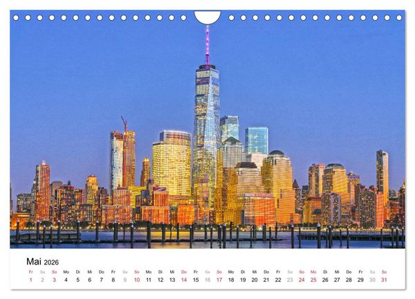 Produktbild: New York - New York. Impressionen der Mega-City (Wandkalender 2026 DIN A4 quer), CALVENDO Monatskalender