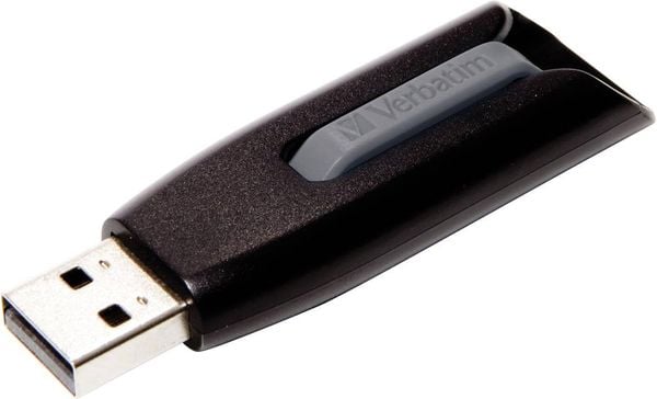 Verbatim V3 USB-Stick 256 GB Schwarz 49168 USB 3.2 Gen 1 (USB 3.0)