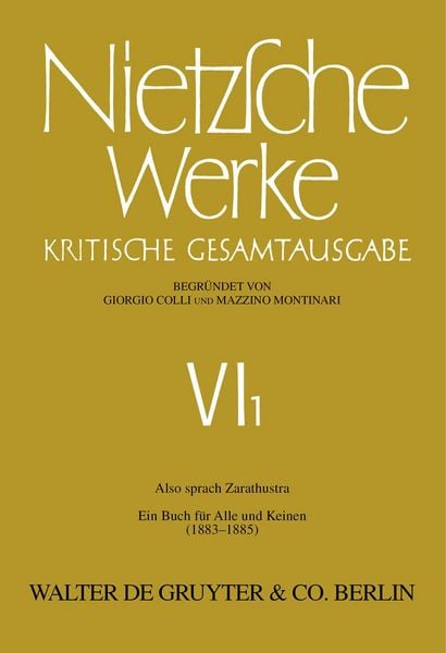 Produktbild: Also sprach Zarathustra