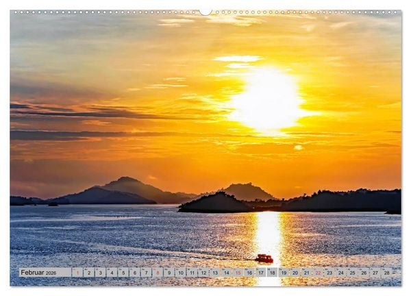 Produktbild: Malaysia-Impressionen (Wandkalender 2026 DIN A2 quer), CALVENDO Monatskalender