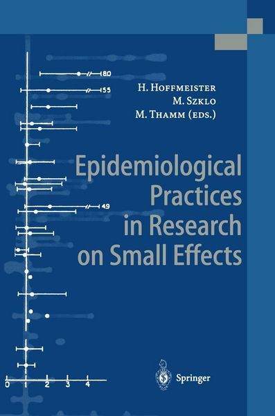 Produktbild: Epidemiological Practices in Research on Small Effects