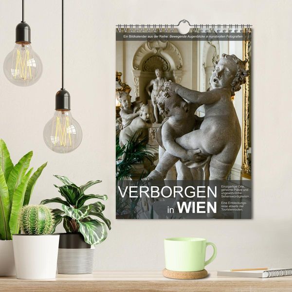 Produktbild: Verborgen in Wien (Wandkalender 2026 DIN A4 hoch), CALVENDO Monatskalender