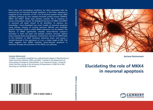 Produktbild: Elucidating the role of MKK4 in neuronal apoptosis