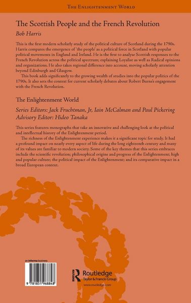 Produktbild: The Scottish People and the French Revolution