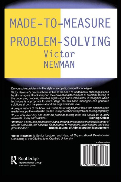 Produktbild: Made-to-Measure Problem-Solving