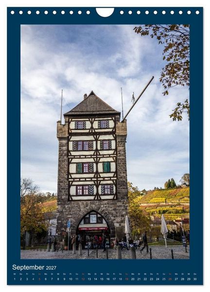 Produktbild: Esslingen am Neckar - Sehenswertes (Wandkalender 2027 DIN A4 hoch), CALVENDO Monatskalender