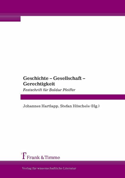 Produktbild: Geschichte - Gesellschaft - Gerechtigkeit