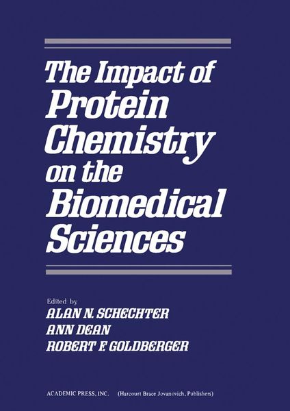 Produktbild: The Impact of Protein Chemistry on the Biomedical Sciences