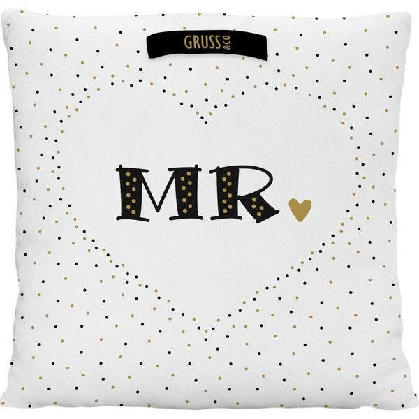 Produktbild: Pl&uuml;schkissen Mr. & Mrs.
