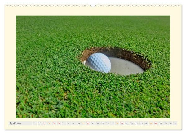 Produktbild: Golf - meine Leidenschaft (Wandkalender 2026 DIN A2 quer), CALVENDO Monatskalender
