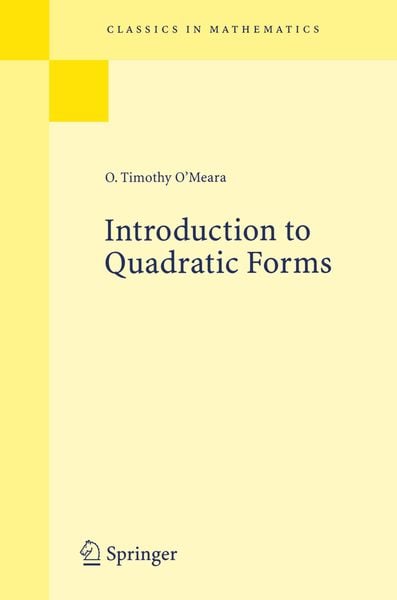 Produktbild: Introduction to Quadratic Forms