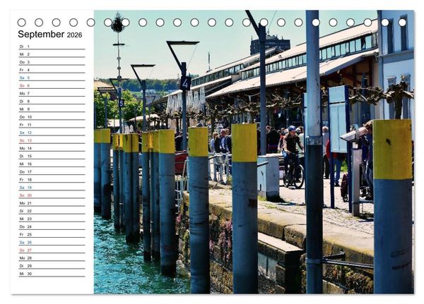Produktbild: Konstanz - Ansichtssache (Tischkalender 2026 DIN A5 quer), CALVENDO Monatskalender